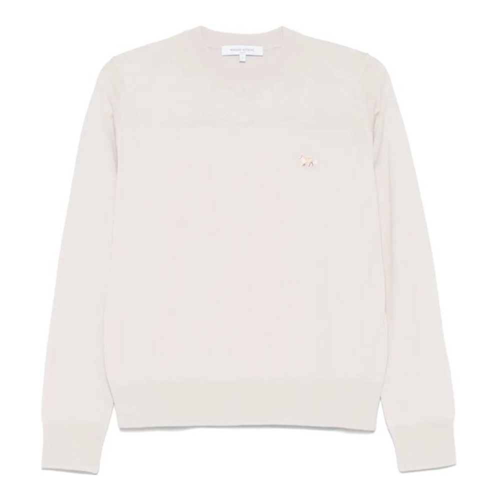 'Baby Fox-Patch' Pullover für Damen