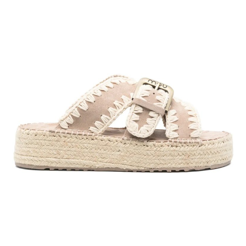 Sandales à semelle plateforme 'Jute' pour Femmes