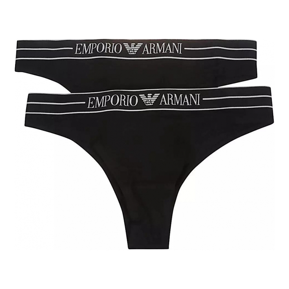Women's 'Logo' Briefs - 2 Pieces