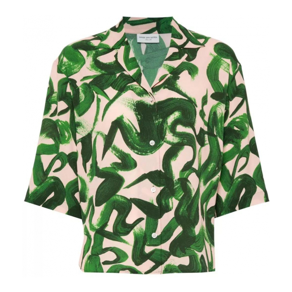 Women's 'Printed' Short sleeve shirt