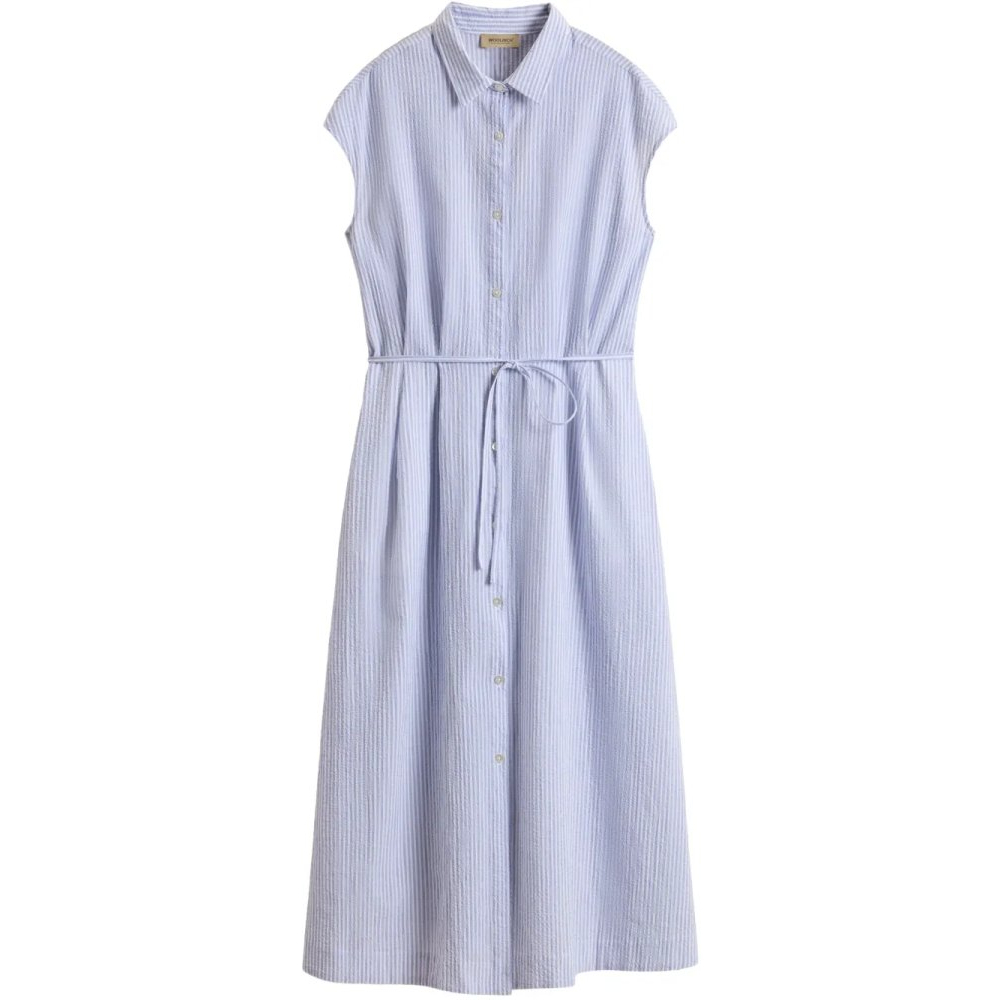 Robe chemise 'Pinstriped' pour Femmes