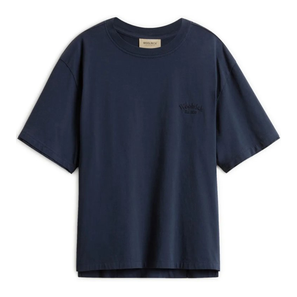 'Logo-Embroidered' T-Shirt für Damen