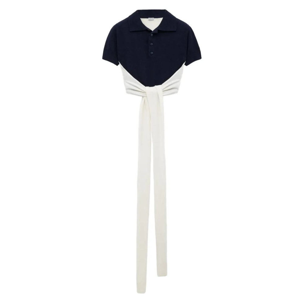 Polo 'Knot-Detail' pour Femmes