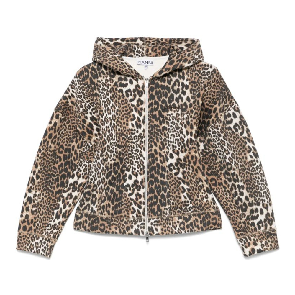 Veste de Survêtement 'Leopard-Print' pour Femmes