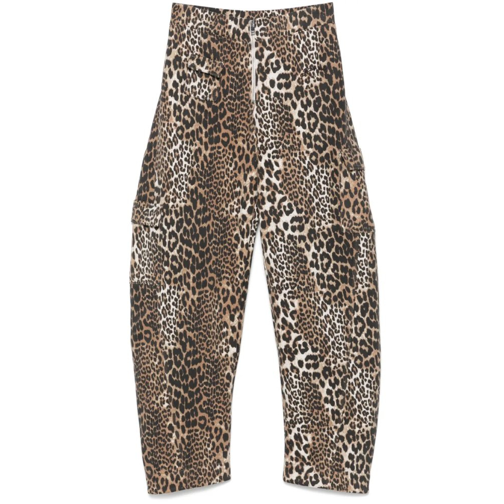Pantalon 'Leopard-Print' pour Femmes