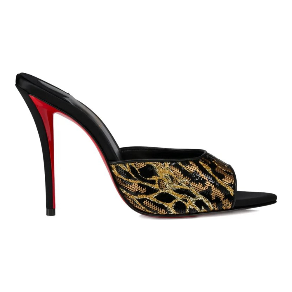 Sandales à talon 'Miss Z Mule Ocelot' pour Femmes