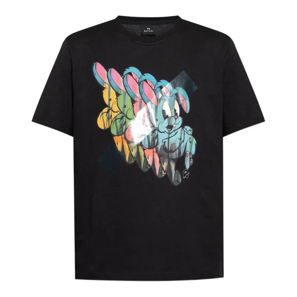 T-shirt 'Graphic-Print' pour Hommes