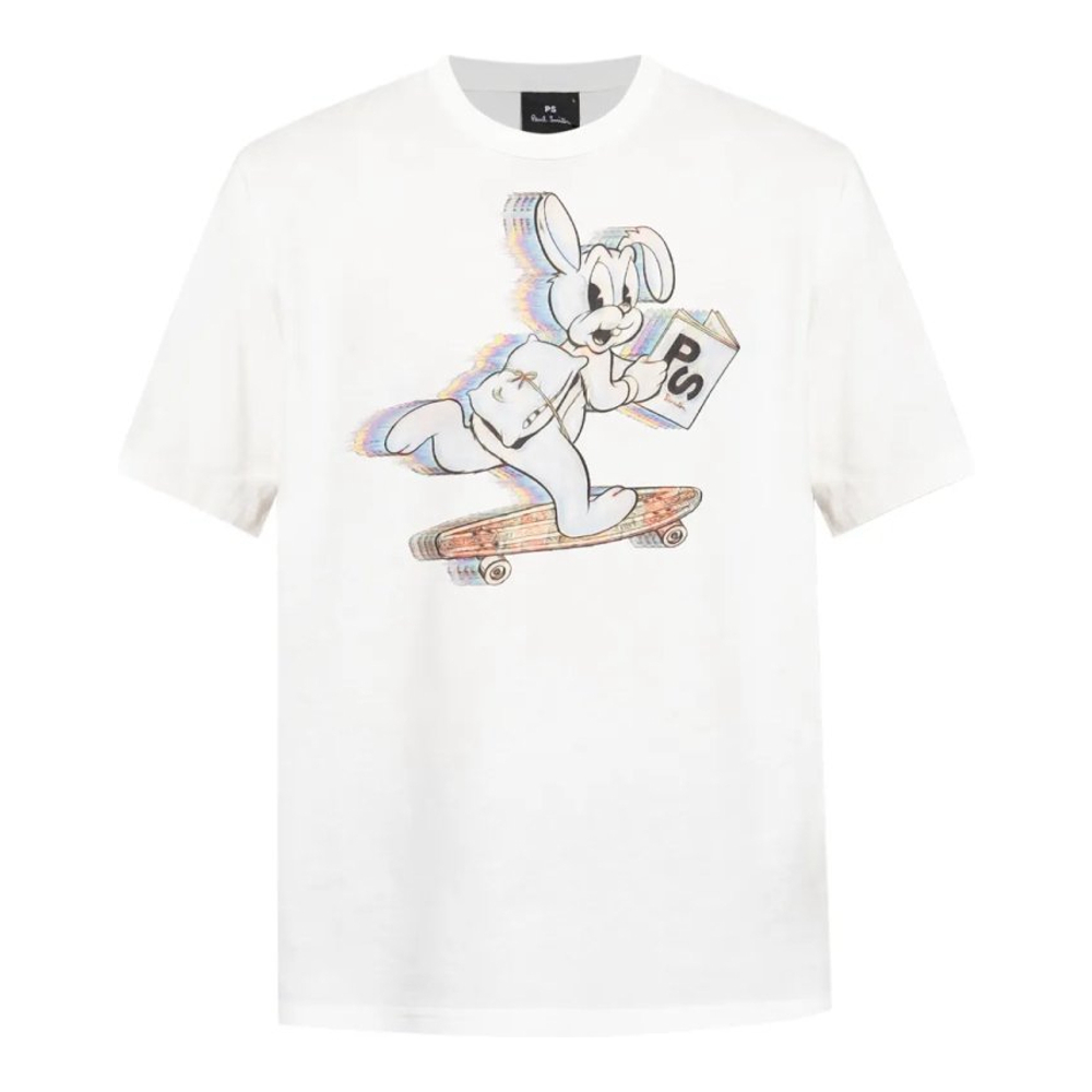 T-shirt 'Skate Bunny-Print' pour Hommes
