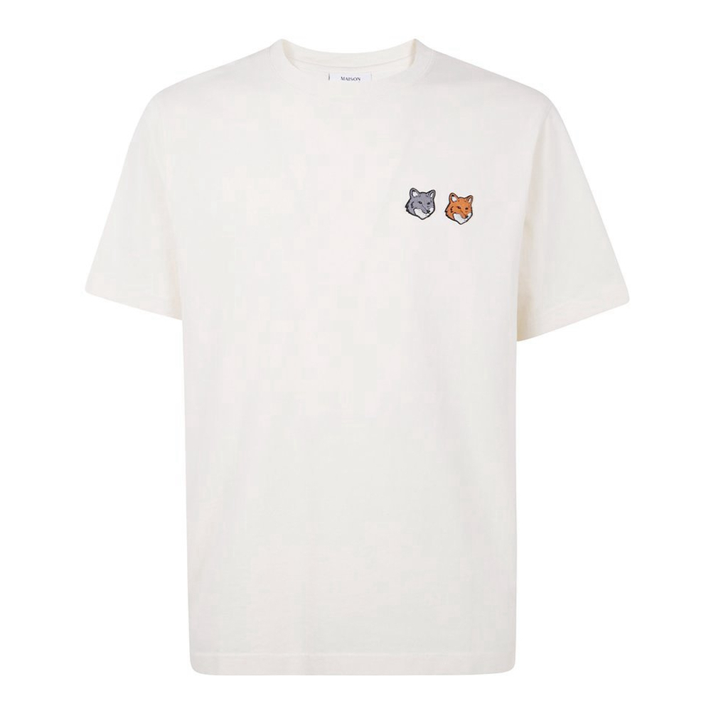 'Fox Embroidered' T-Shirt für Herren