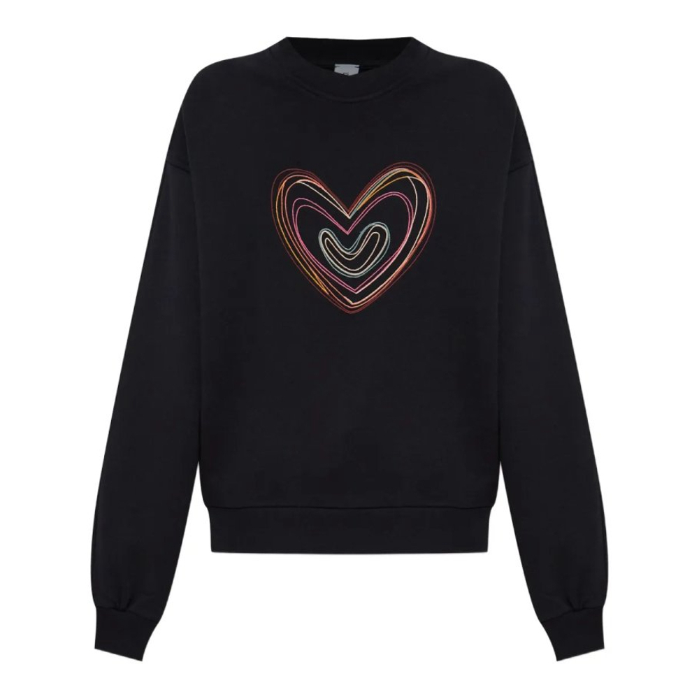 Sweatshirt 'Heart-Embroidered' pour Femmes