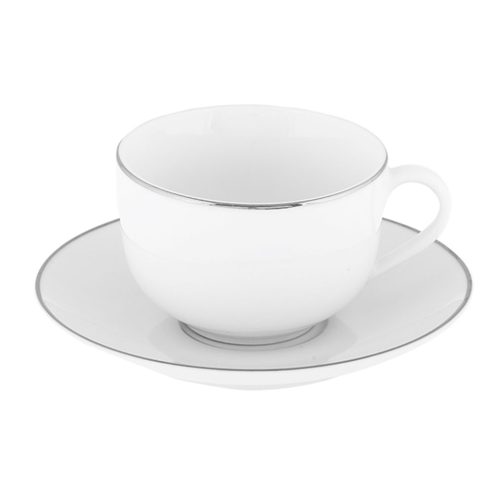 'Platinum Chic' Cups Set - 210 ml, 4 Pieces