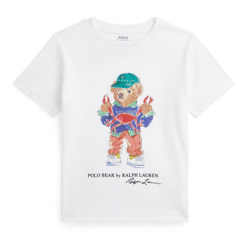 'Polo Bear Jersey' T-Shirt für Kleinkind & Kleiner Junge