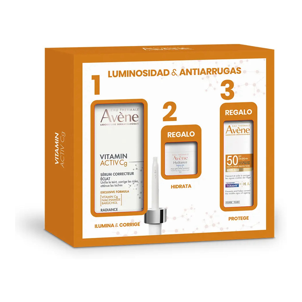 'Vitamin Activ Cg' Hautpflege-Set - 3 Stücke