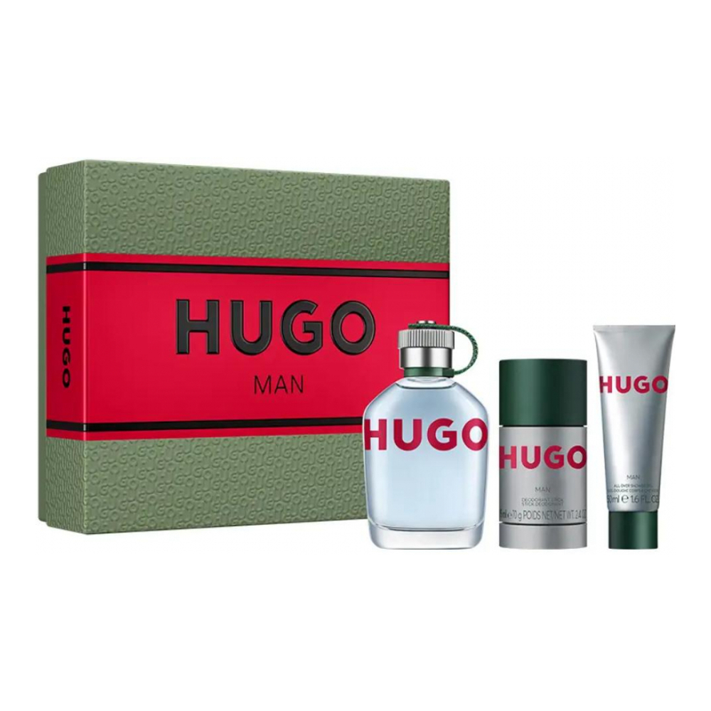 Coffret de parfum 'Hugo' - 3 Pièces