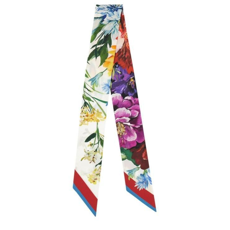 Foulard en soie 'Floral-Print' pour Femmes