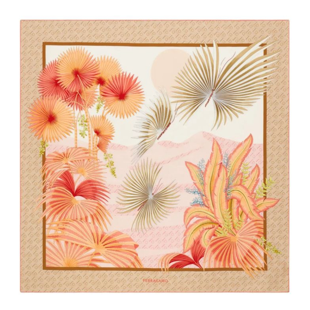 Foulard en soie 'Dure-Print' pour Femmes