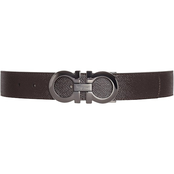 Men's 'Reversible And Adjustable Gancini' Belt