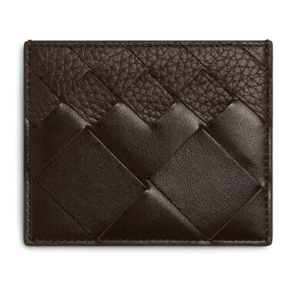 Men's 'Intrecciato Credit' Card case