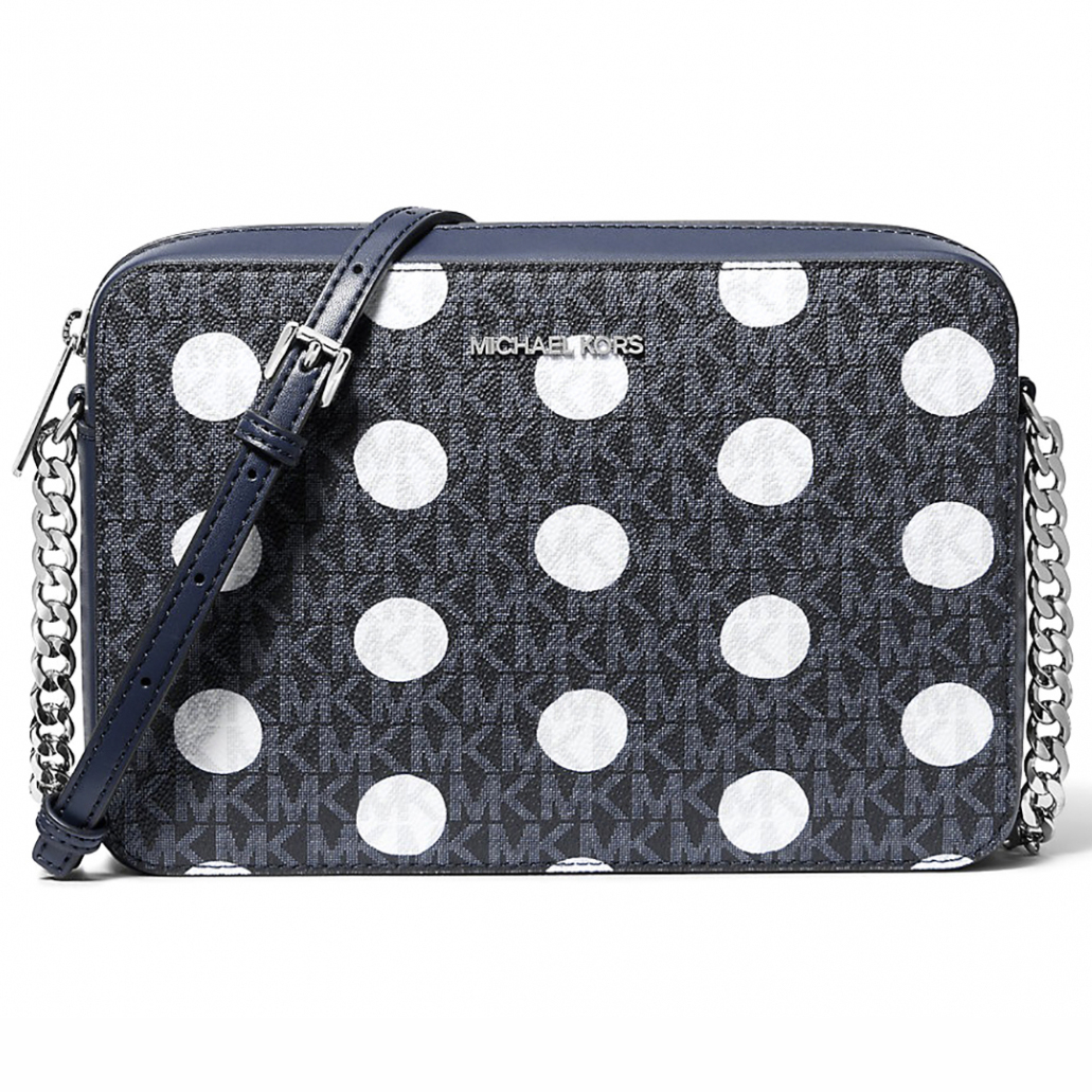 Sac à bandoulière 'Jet Set Large Polka Dot Signature Logo' pour Femmes
