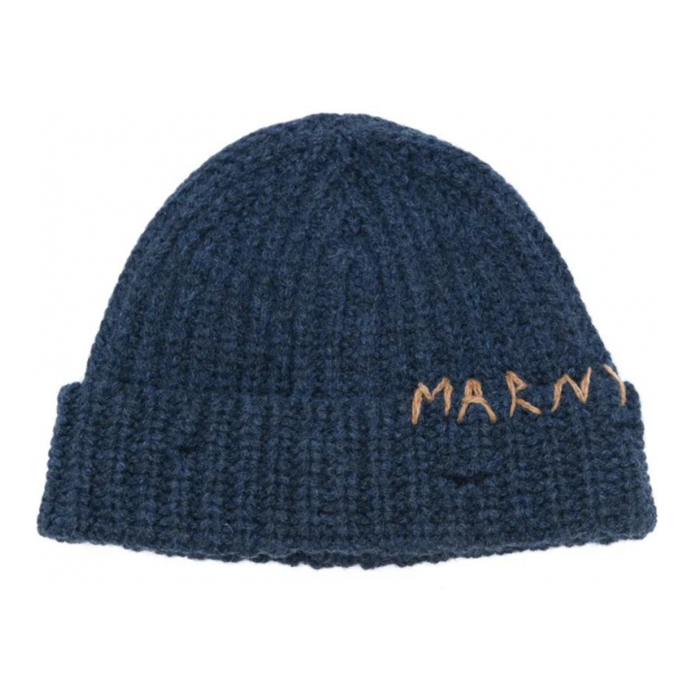 Bonnet 'Logo-Embroidered' pour Hommes