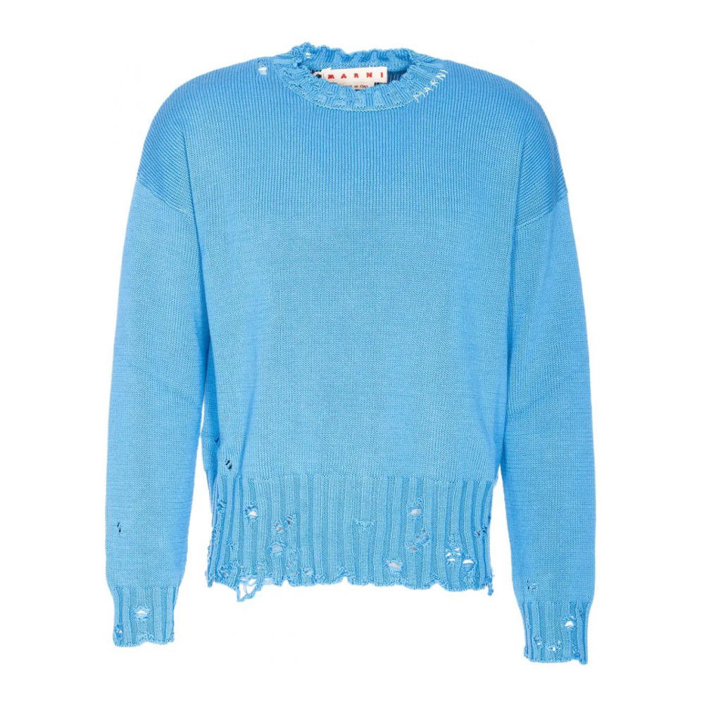 Pull 'Distressed-Effect' pour Hommes