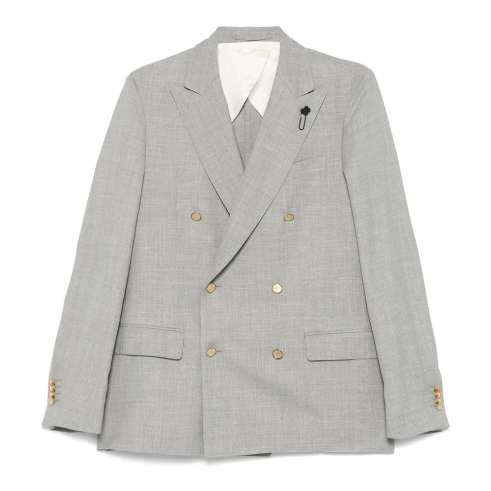 Blazer 'Brooch-Detail' pour Hommes
