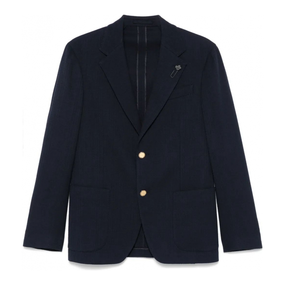 Blazer 'Brooch-Detail' pour Hommes