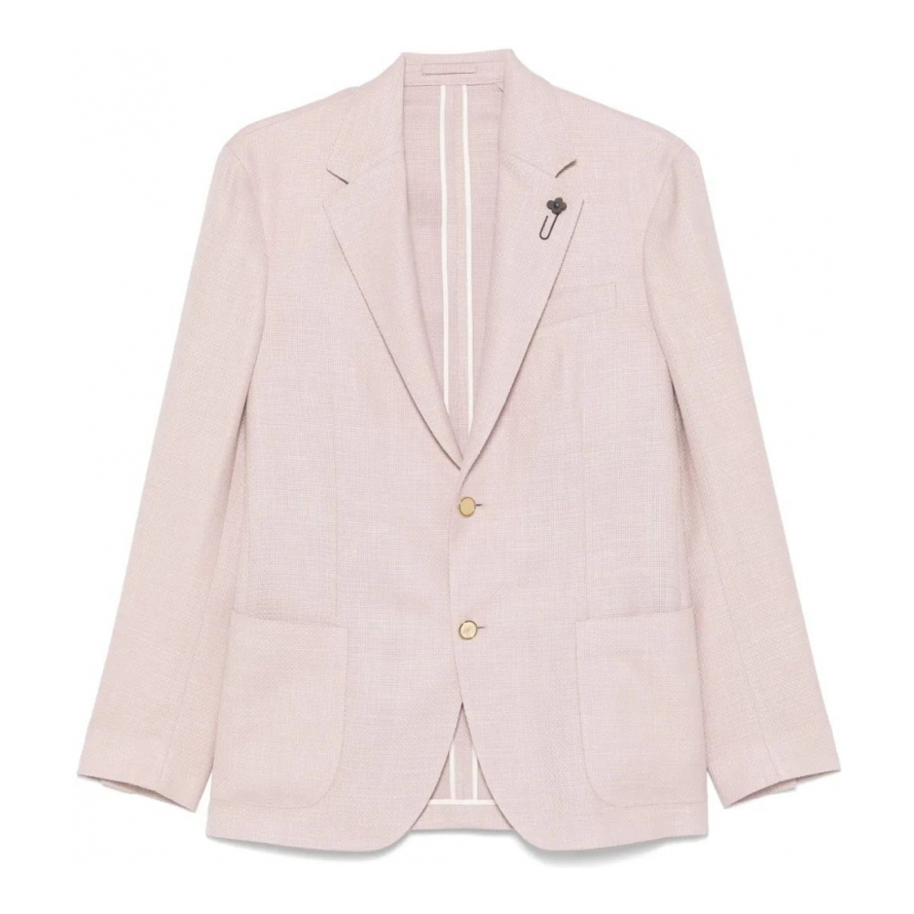 Blazer 'Brooch-Detail' pour Hommes