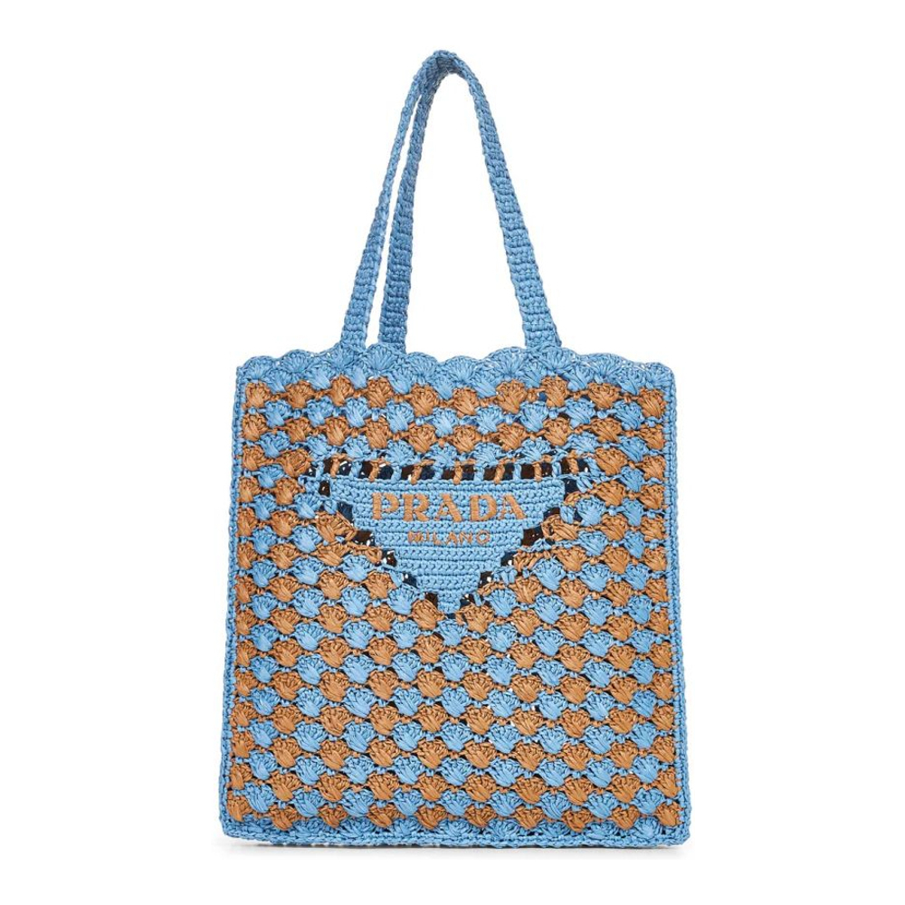 Women's 'Crochet' Shopping Bag