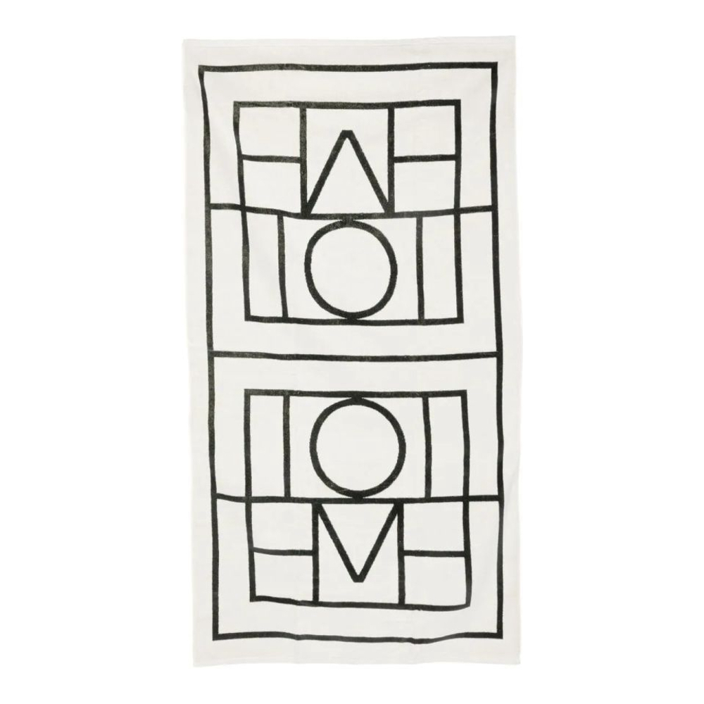 Women's 'Logo-Jacquard' Beach Towel