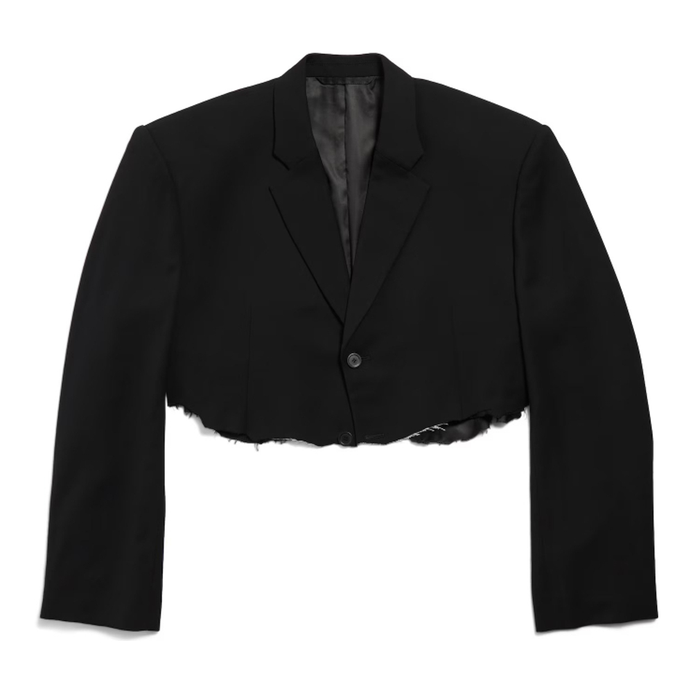 Veste 'Cut Off Single Breasted' pour Femmes