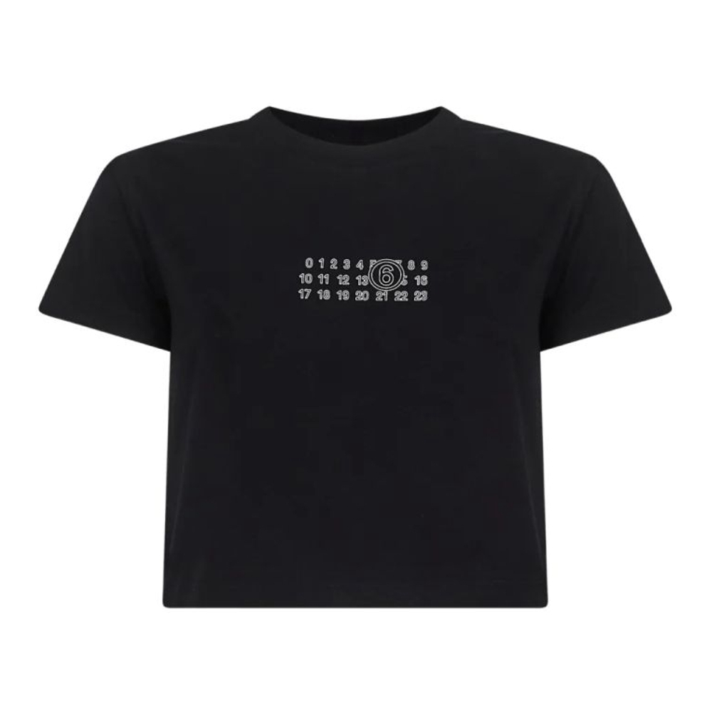 T-Shirt court 'Numbers' pour Femmes