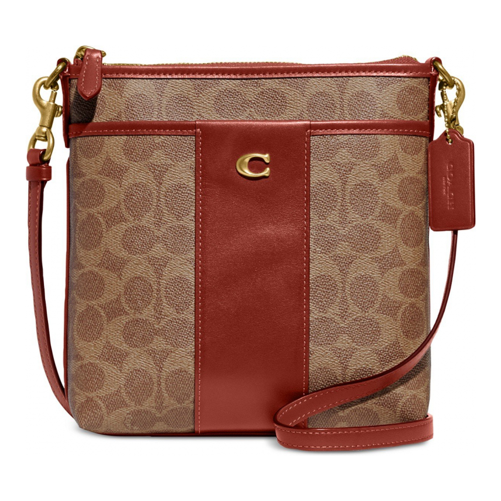 Sac à bandoulière 'Signature Coated Canvas Kitt' pour Femmes