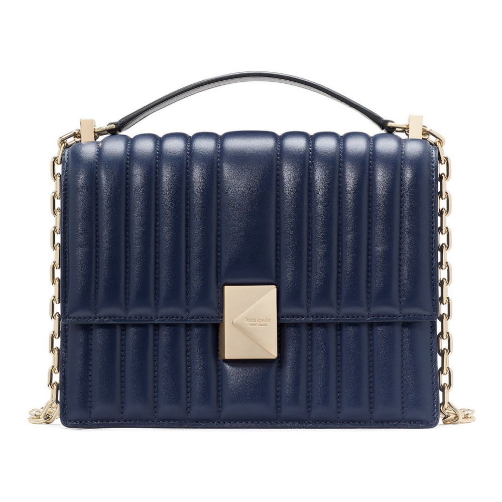 Sac à bandoulière 'Deco Quilted Leather Small Chain' pour Femmes