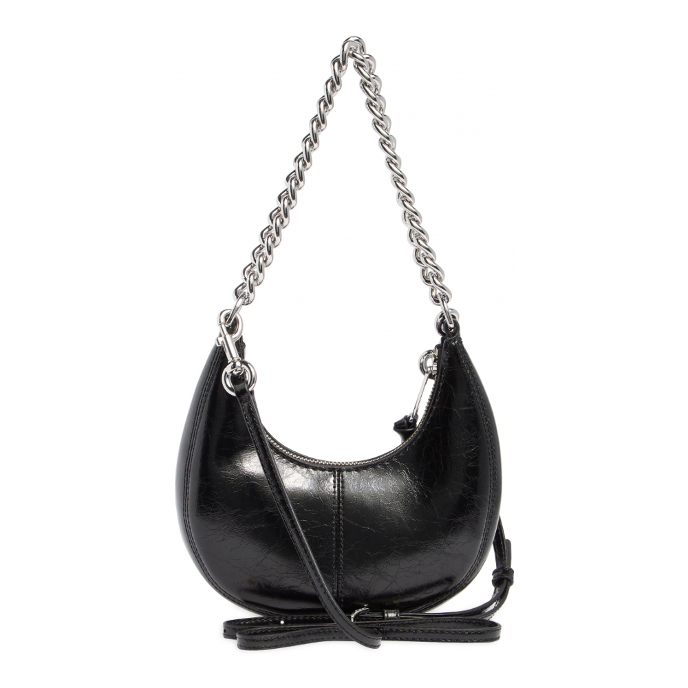 Sac à bandoulière 'Mini Crescent Crinkle Leather' pour Femmes