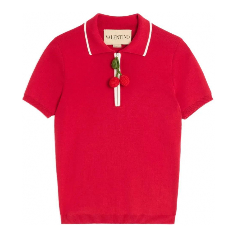 Polo 'Cherry-Charm Polo' pour Femmes