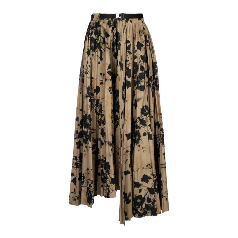 Women's 'Pleated' Midi Skirt