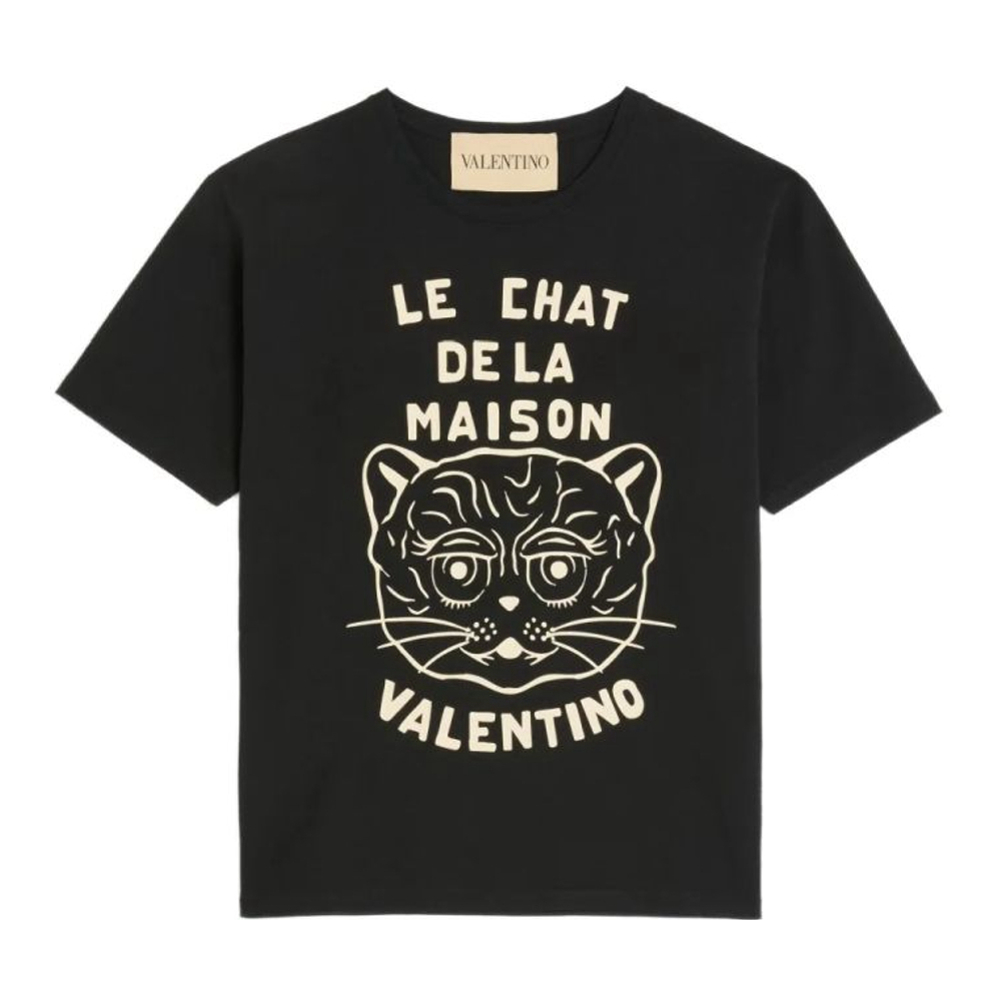 T-shirt 'Chat De La Maison-Print' pour Hommes