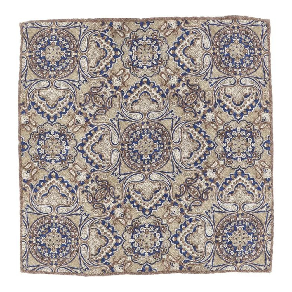 Foulard en soie 'Paisley-Printed' pour Hommes