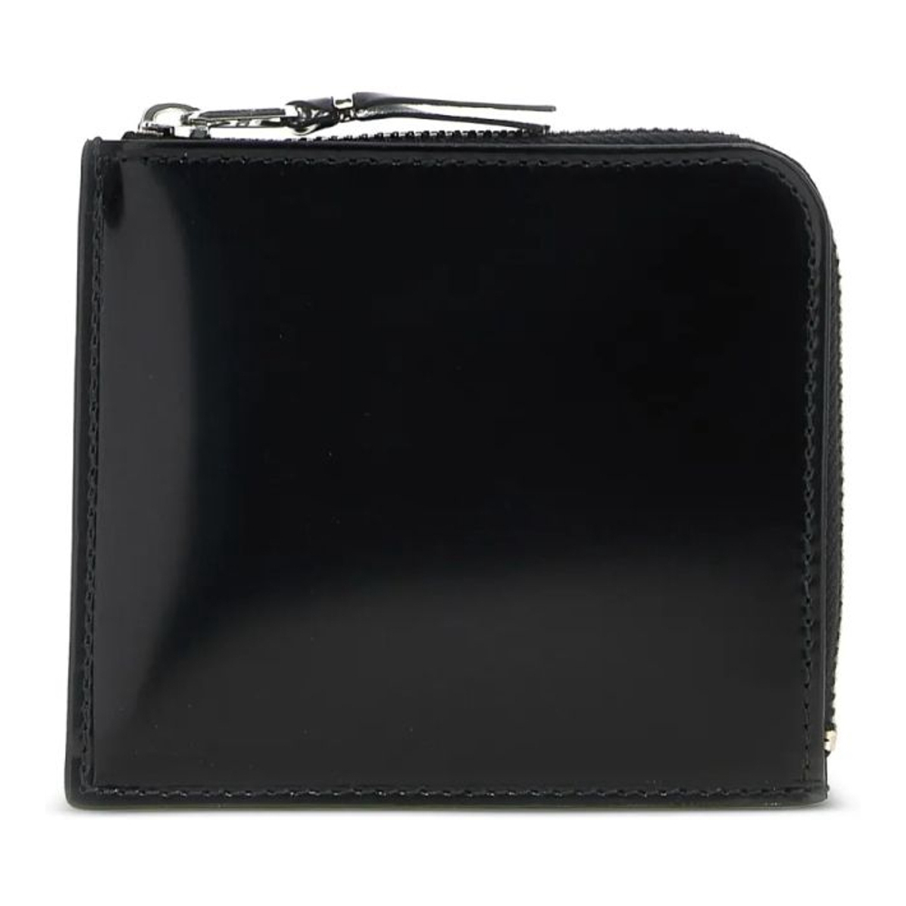 Unisex's 'Glossy Half-Zip' Wallet