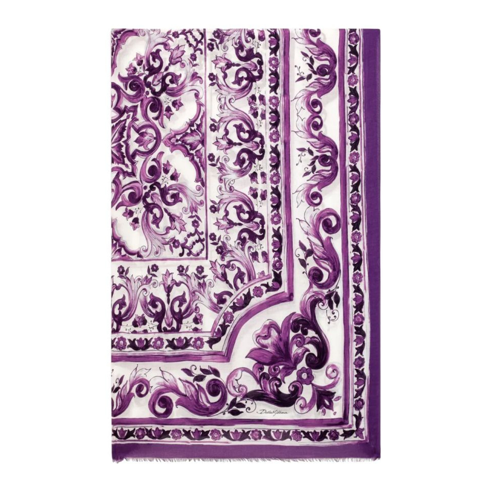 Foulard en soie 'Majolica-Print' pour Femmes