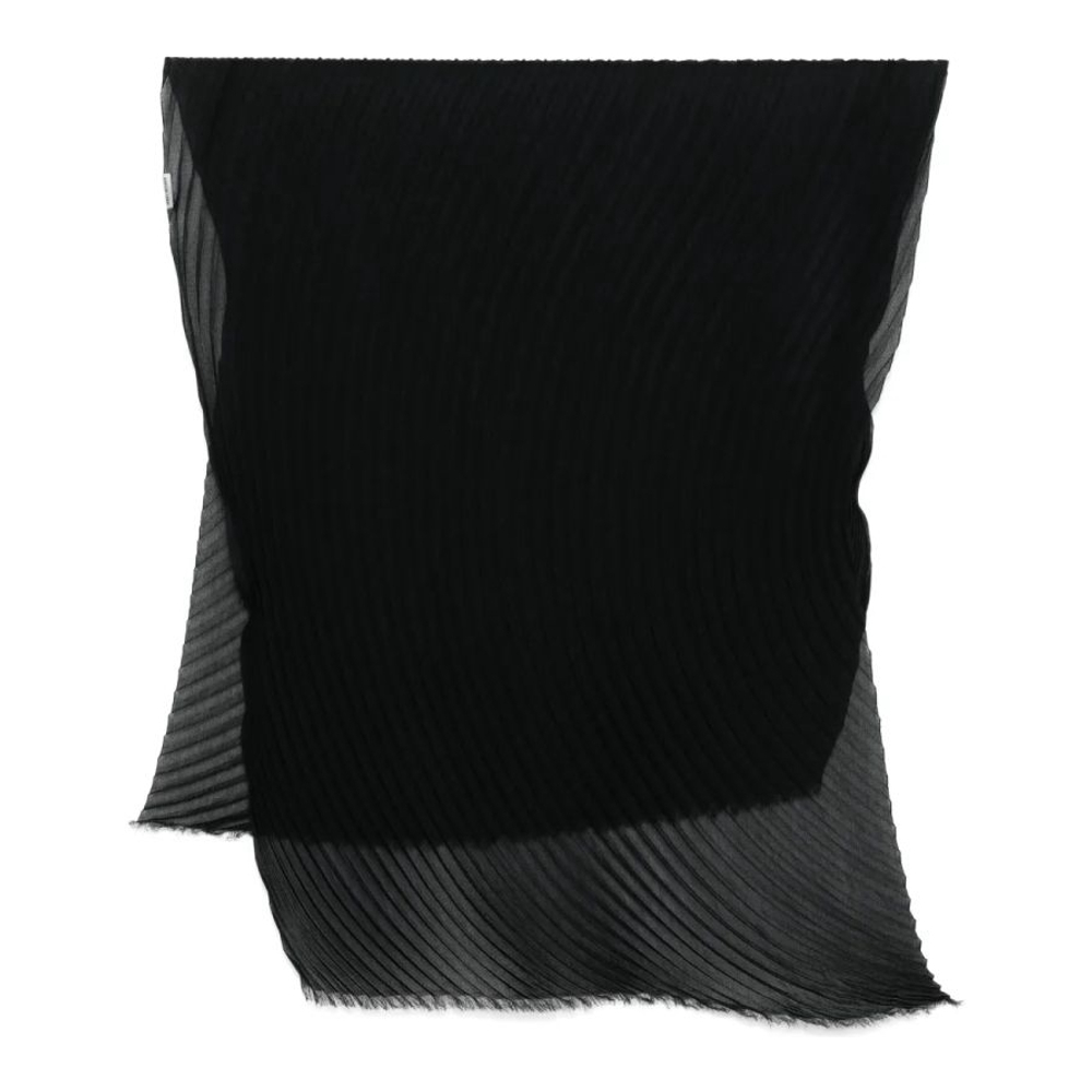 Écharpe en laine 'Washi Pleats' pour Femmes