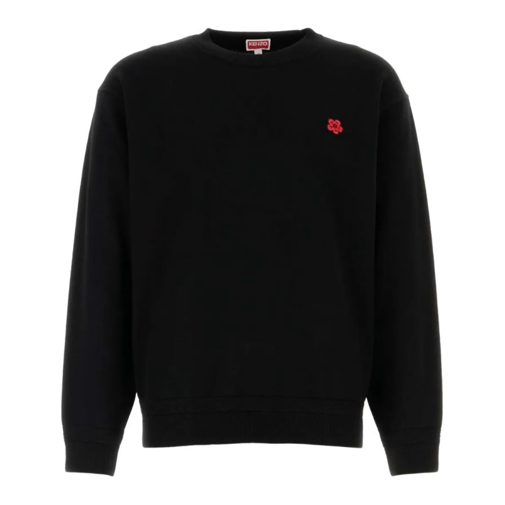 Men's 'Boke Flower-Motif' Sweater