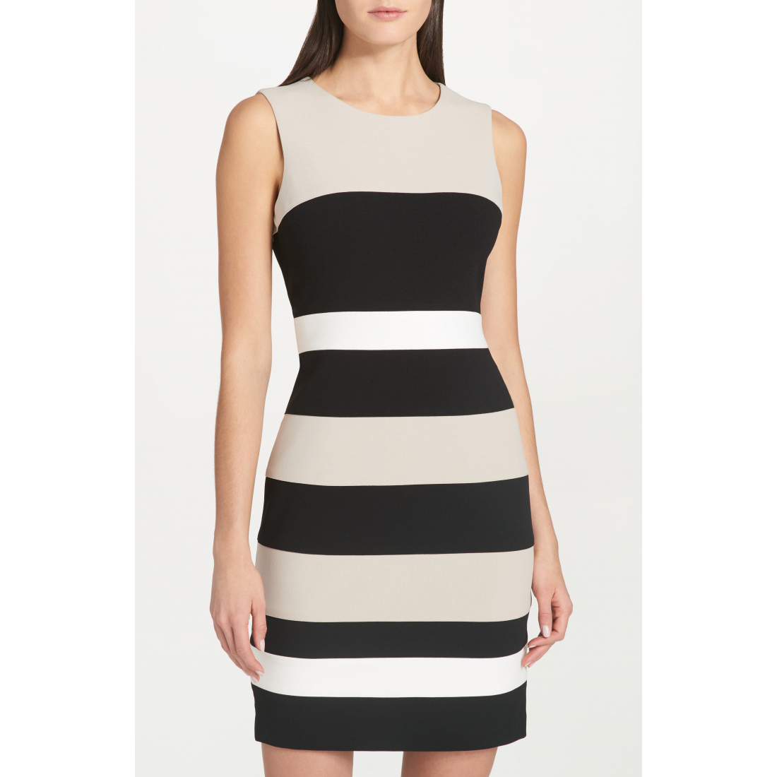 Women's 'Colorblock Stripe' Mini Dress