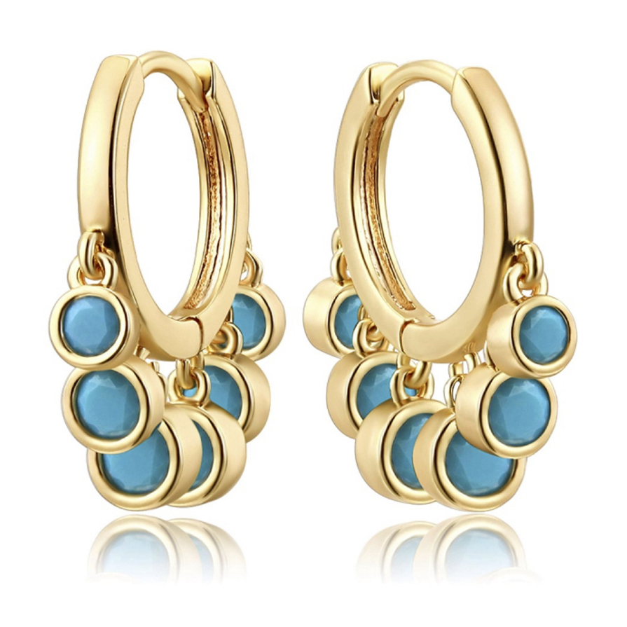 'Charm Mini Hoop' Ohrringe für Damen