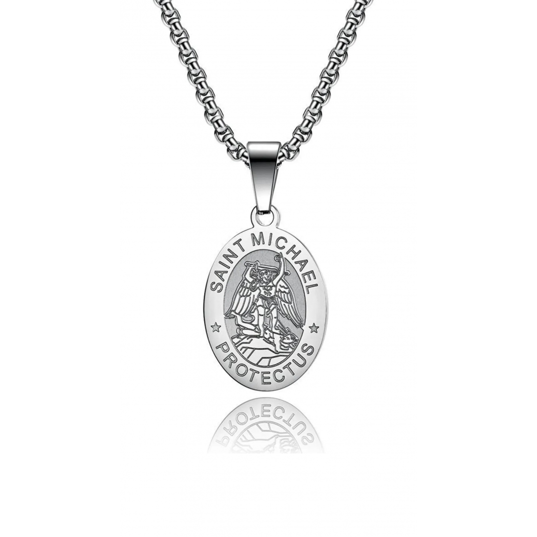 'Oval Spiritial' Halskette für Herren