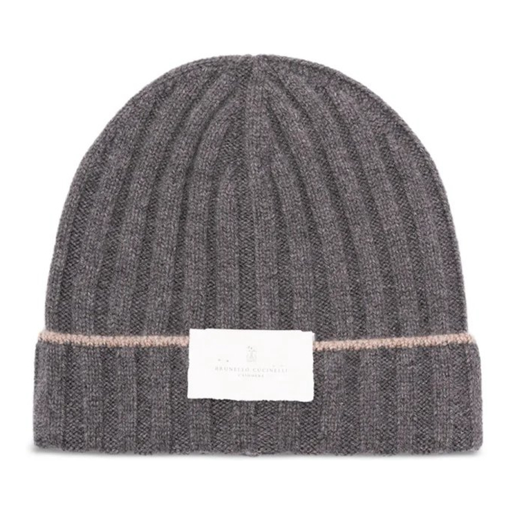 Bonnet 'Ribbed-Knit' pour Hommes