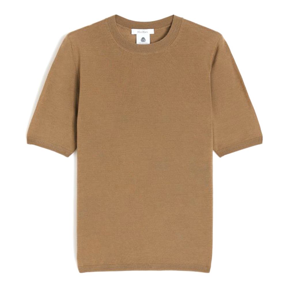 Pull à manches courtes 'Basic' pour Femmes