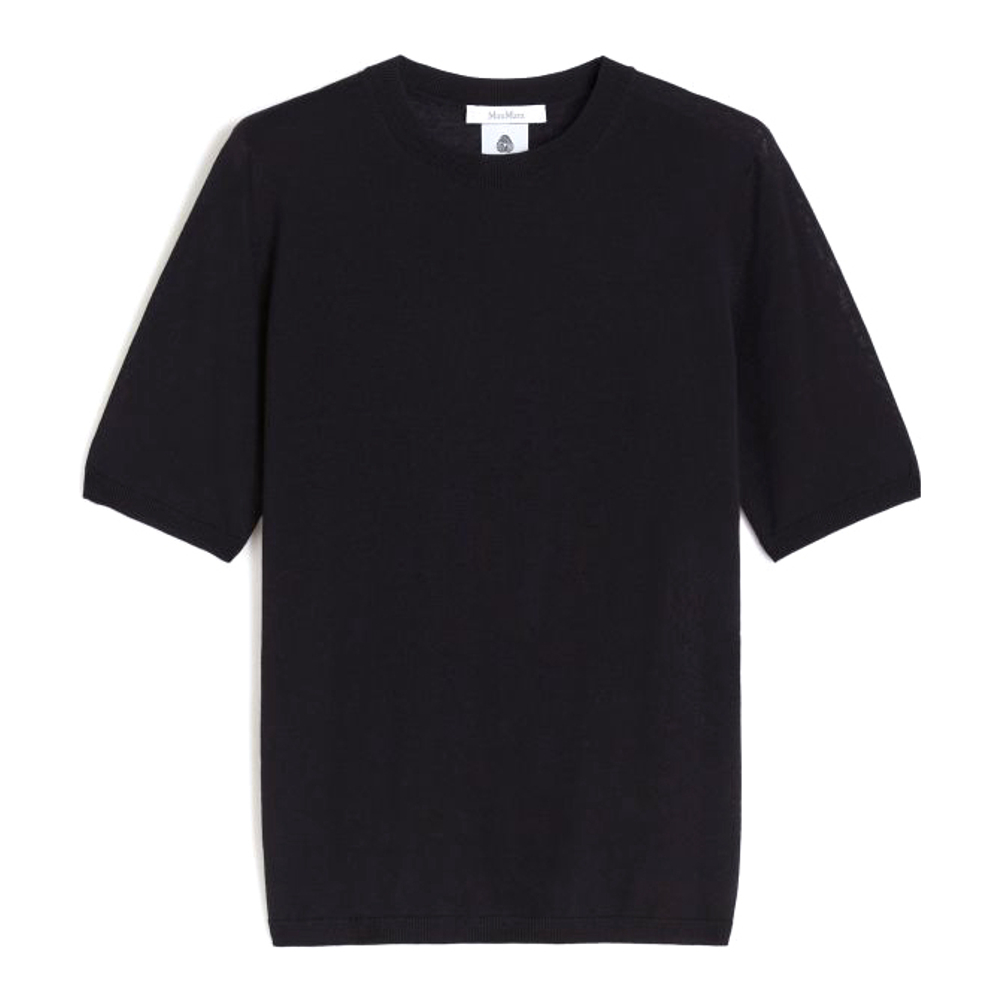 Pull à manches courtes 'Basic' pour Femmes