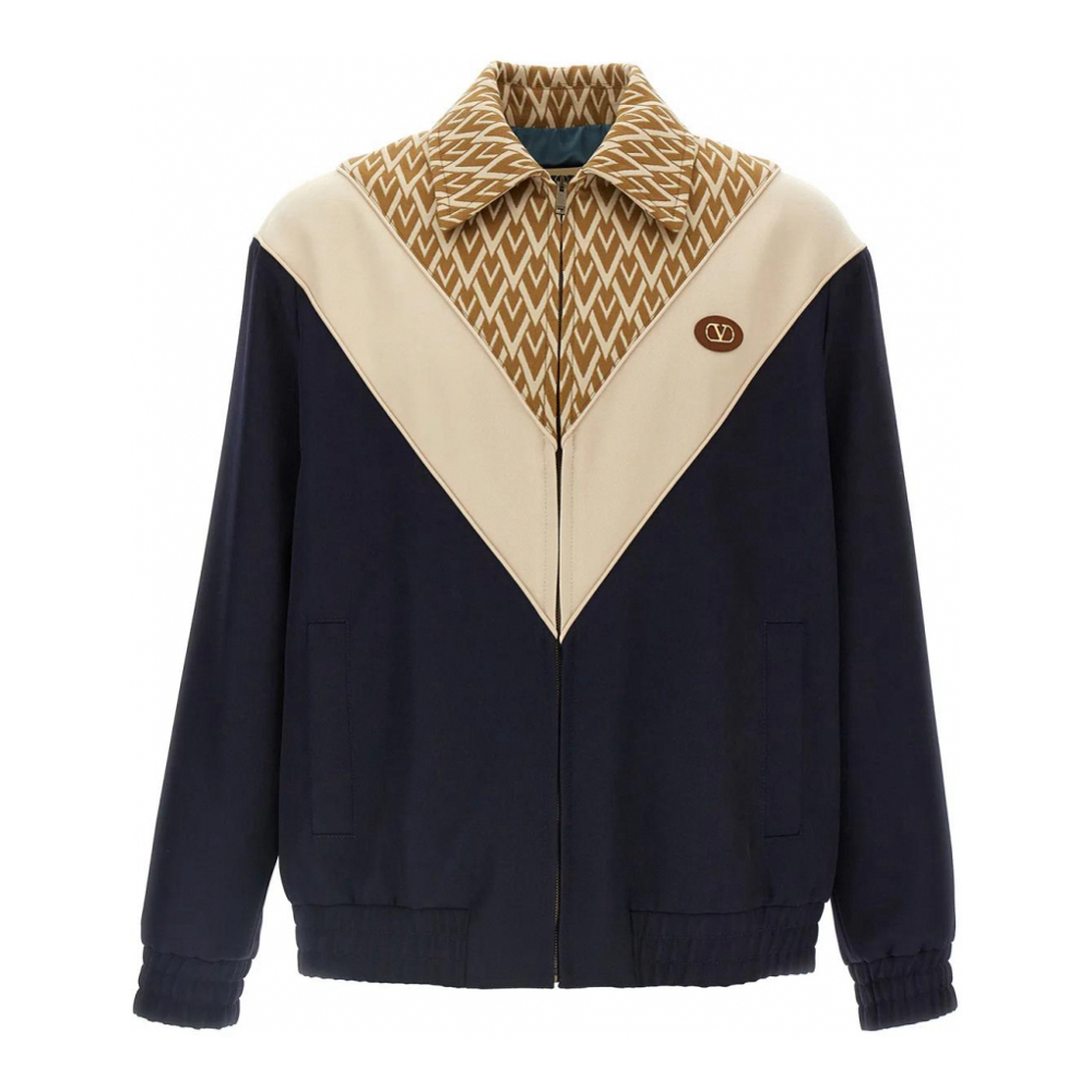 Blouson bomber 'Print Toute La V' pour Hommes